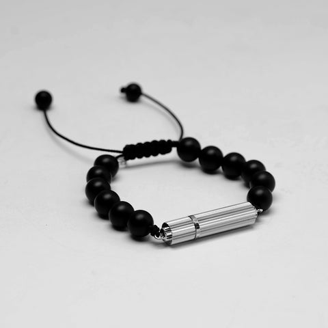 Onyx Bead Bracelet