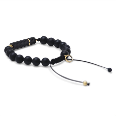 Onyx Bead Bracelet