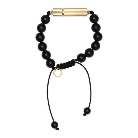 Onyx Bead Bracelet